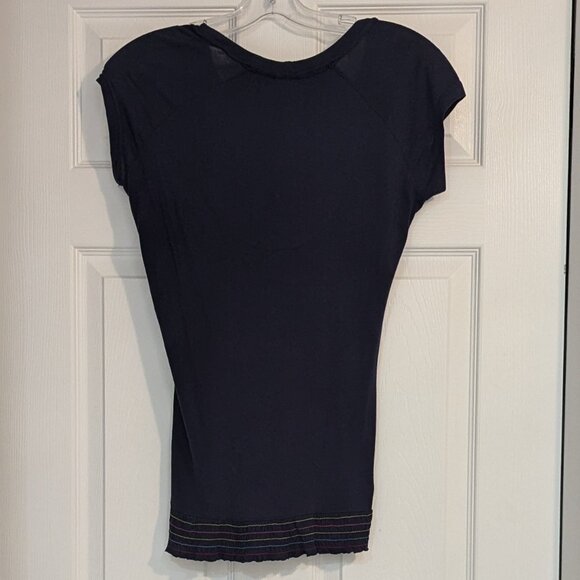 Pretty Desgual Cap-sleeve T-shirt - Picture 2 of 5